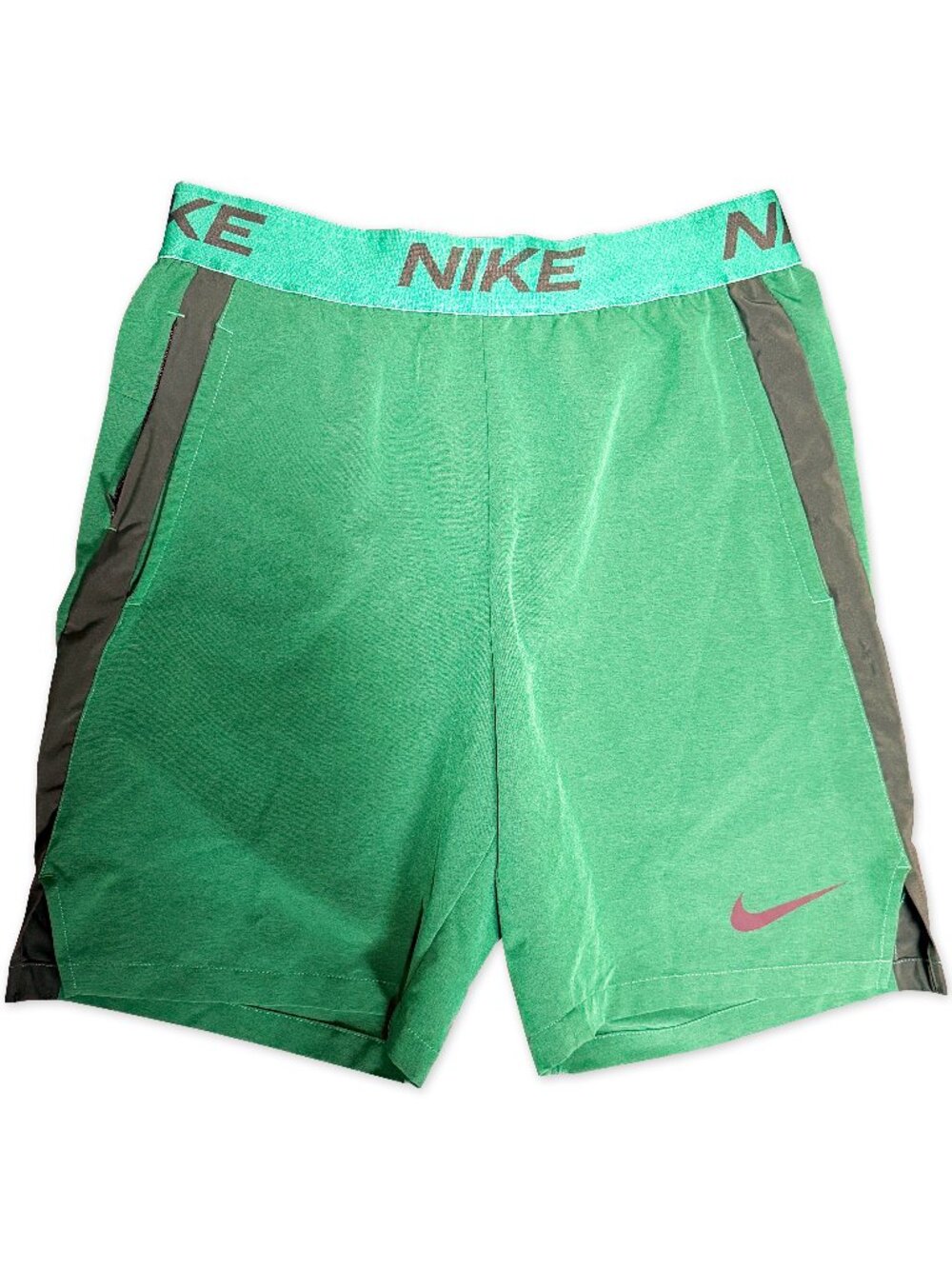 Nike Pro Flex Vent Max Shorts Mens Small Malachite Green Training DM6613-397 8"